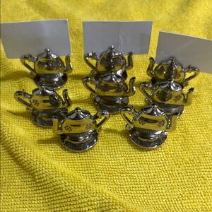 Miniature place card holders